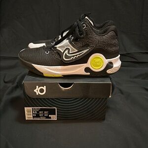 Nike KD Black and Neon Green Sneakers